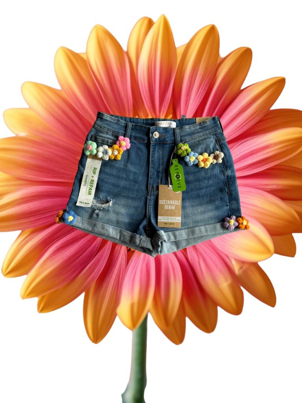 FLOWER POWER SHORTS
